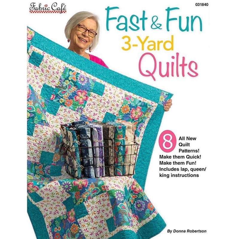 Fabric Cafe Fast & Fun 3-Yard Quilts, None